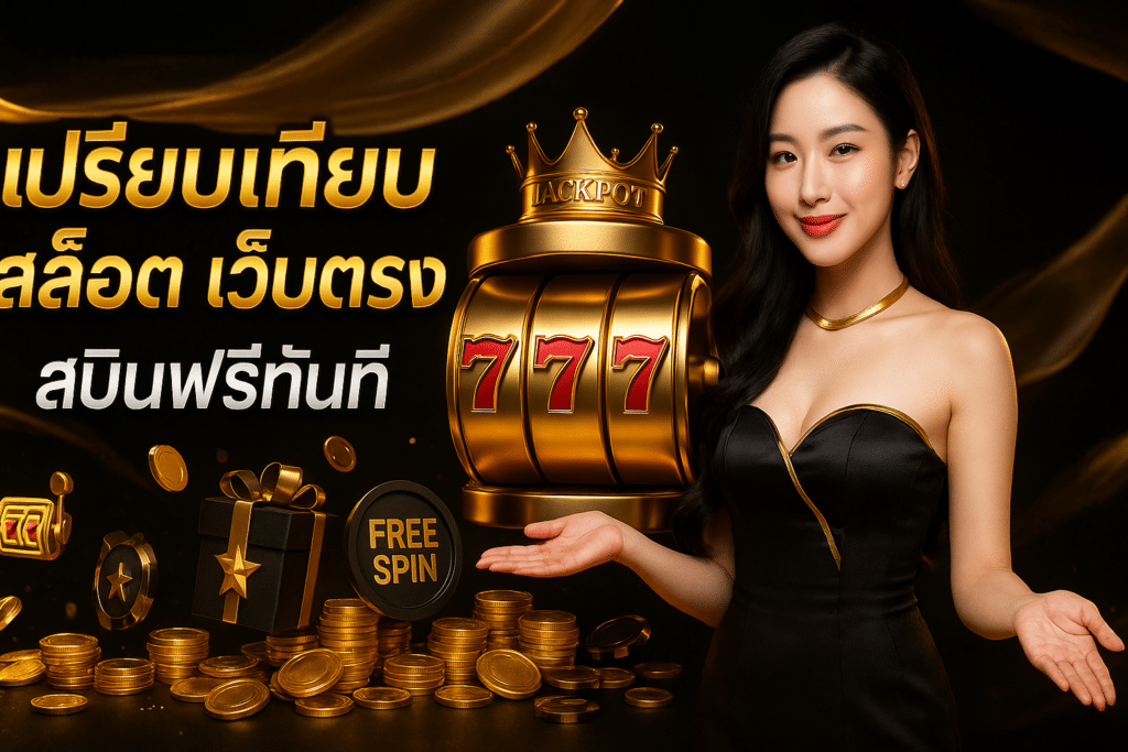 เปรียบเทียบ สล็อต เว็บตรง